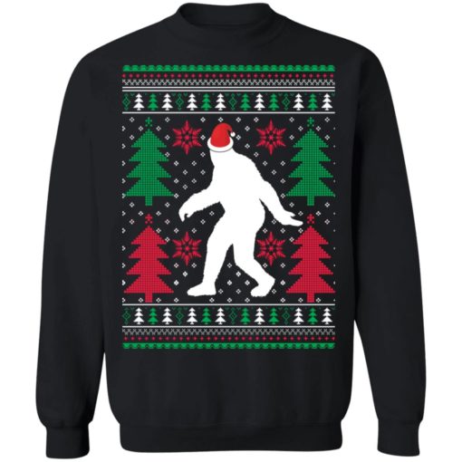 Bigfoot Christmas sweater