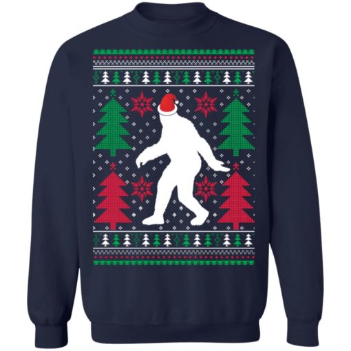 Bigfoot Christmas sweater