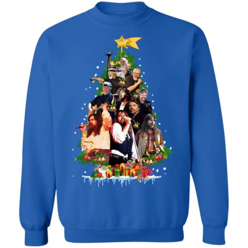 Bob Seger Christmas tree sweatshirt