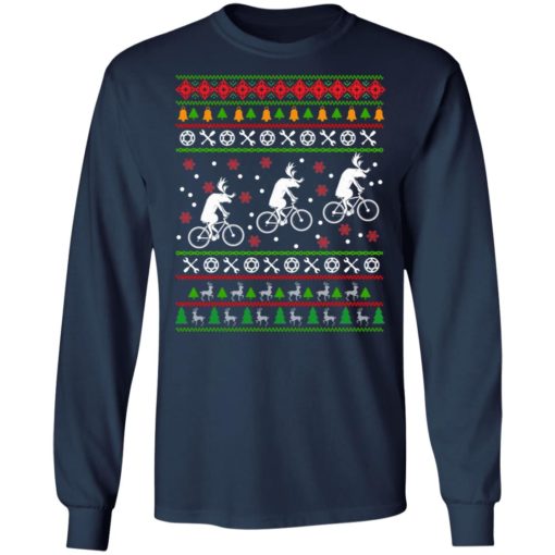 Deer Bike Christmas sweatshirt