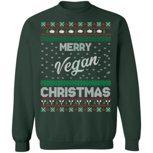 Merry Vegan Christmas sweatshirt