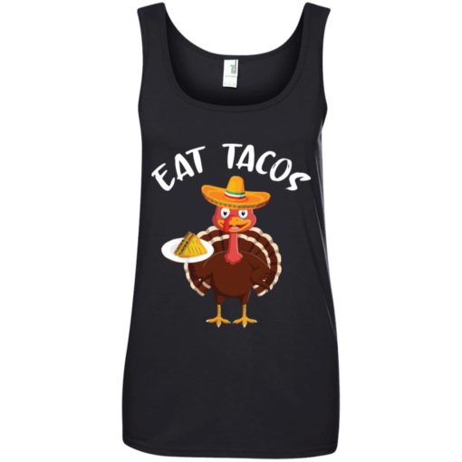 Thanksgiving Turkey eat tacos Mexican Sombrero shirt