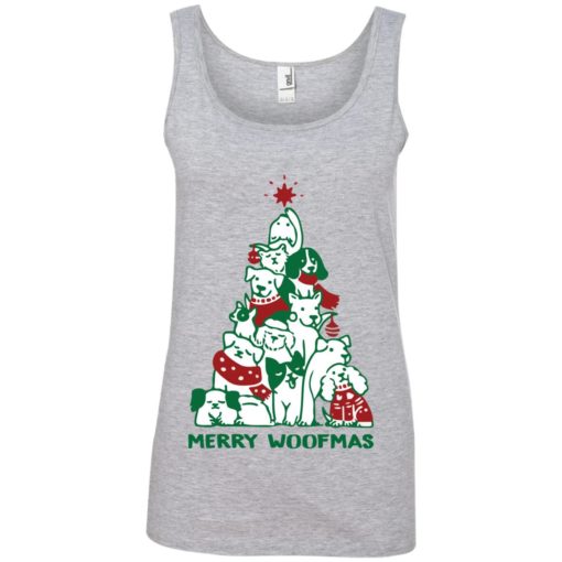 Merry Woofmas Christmas Tree sweatshirt