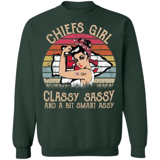 Chiefs girl classy sassy and a bit smart assy shirt