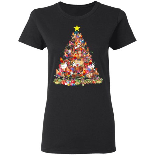 Chicken Christmas Tree sweatshirt