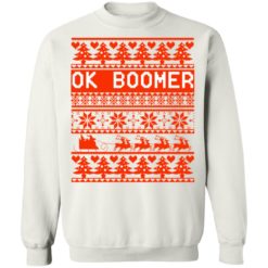 Ok Boomer Christmas sweater