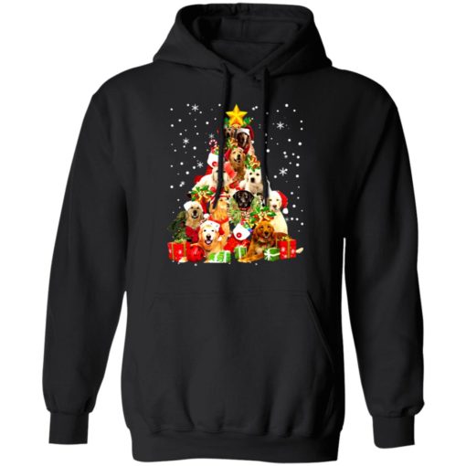 Golden Retriever Christmas Tree sweatshirt