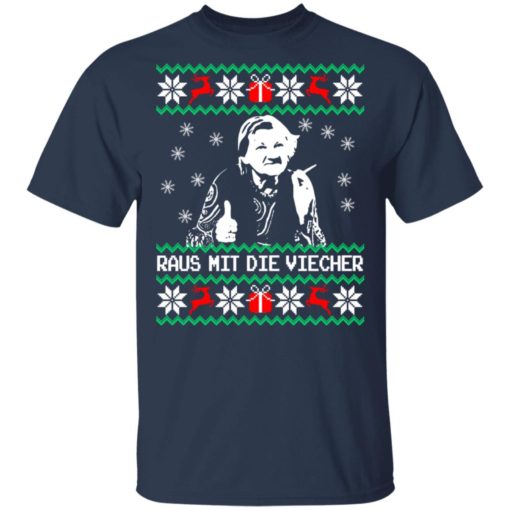 Familie Ritter Raus mit die Viecher Christmas sweater