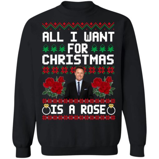 Chris Harrison All I want for Christmas is a Rose ugly sweater