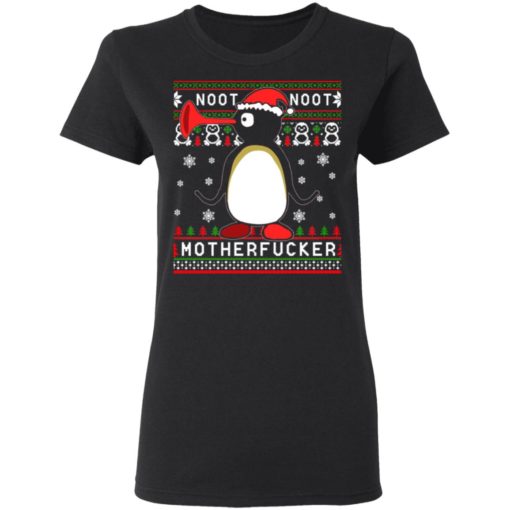 Pingu Noot Noot Motherfucker Christmas sweater