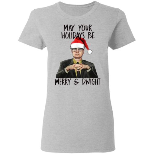 May your Holiday be Merry and Dwight shirt