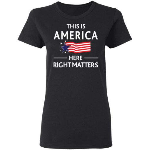 This is America here right matters shirt