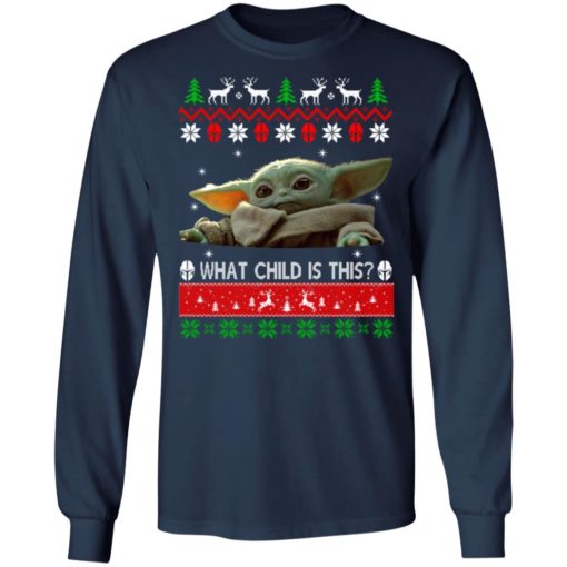 Baby Yoda Christmas sweater
