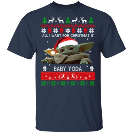 All I want for Christmas is Baby Yoda sweater