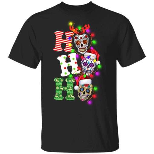 Skull Ho Ho Ho Christmas shirt