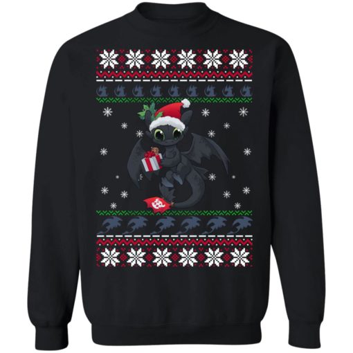 Night Fury Christmas sweater
