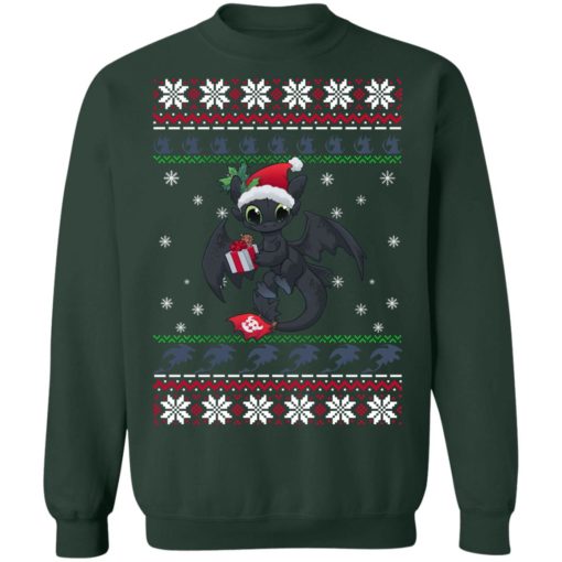 Night Fury Christmas sweater