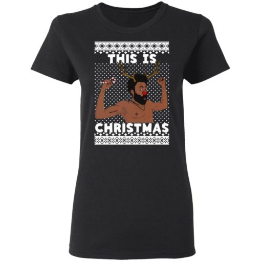 Donald Glover This is Christmas sweater