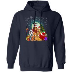 The Lion King Christmas sweatshirt - Hoodie, Navy