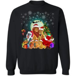 The Lion King Christmas sweatshirt - Sweatshirt, Black