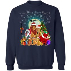 The Lion King Christmas sweatshirt - Sweatshirt, Navy