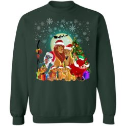 The Lion King Christmas sweatshirt - Sweatshirt, Forest Green