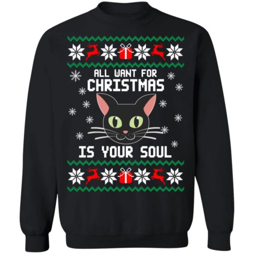 All I want for Christmas is your soul sweater