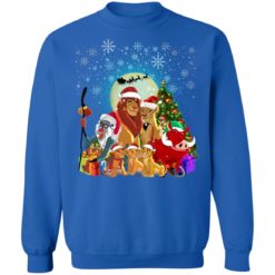 The Lion King Christmas sweatshirt - Sweatshirt, Royal