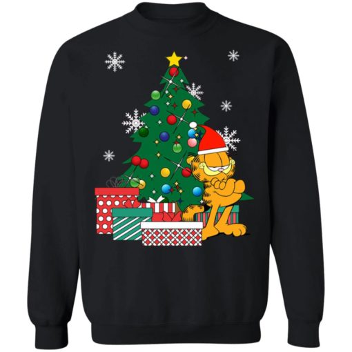 Garfield Around The Christmas Tree sweatshirt