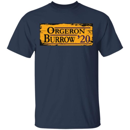 Orgeron Burrow 2020 shirt