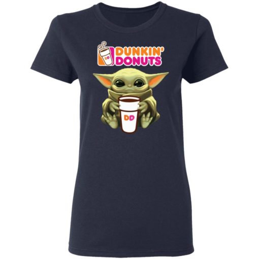 Baby Yoda Dunkin’ Donuts shirt