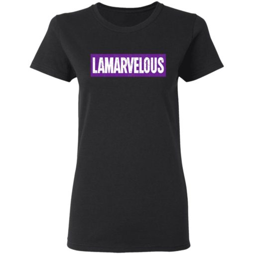 Lamar Jackson Lamarvelous shirt