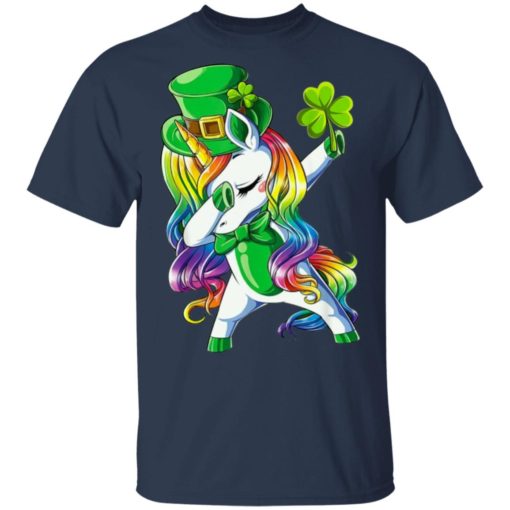 Dabbing Unicorn Irish shirt