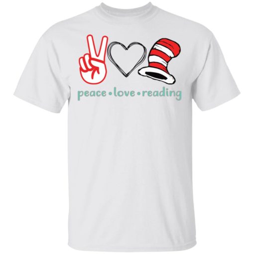 Piece Love Reading shirt