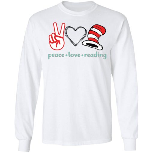 Piece Love Reading shirt