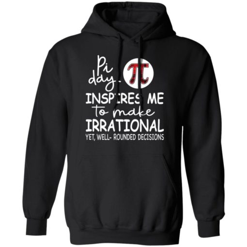 Pi day inspires me to make irrational shirt