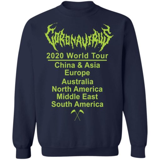 Cor*na World tour shirt