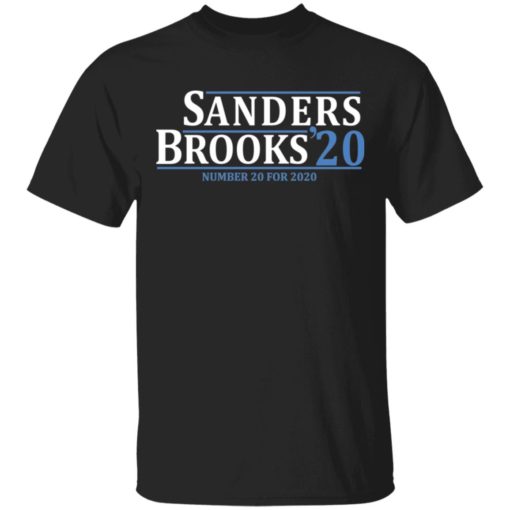 Sanders Brooks number 20 for 2020 shirt
