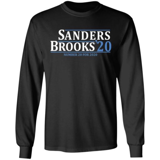 Sanders Brooks number 20 for 2020 shirt