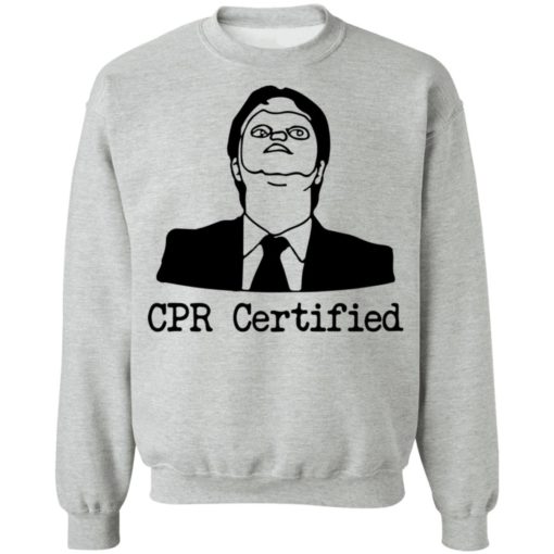 Dwight Schrute CPR certified t-shirt