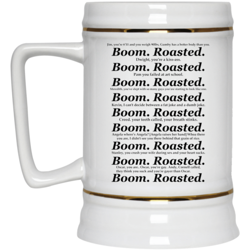 The Office boom roasted mug
