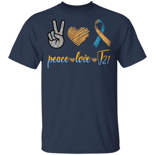 Peace Love Cure Diabetes Awareness shirt