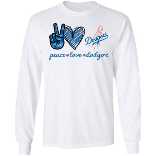 Peace love Dodgers shirt
