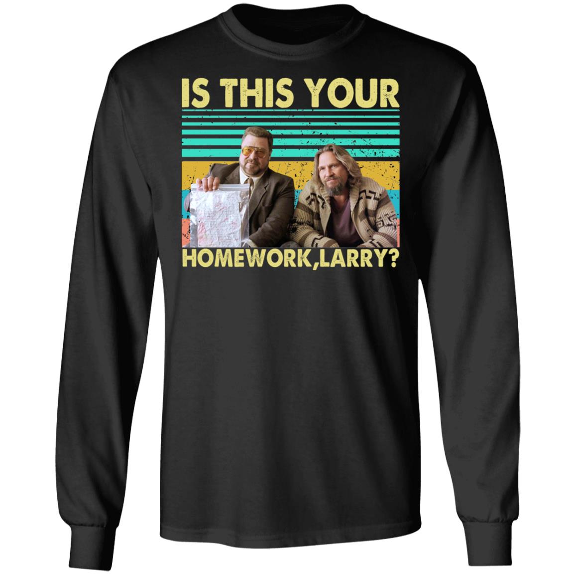 is this your homework larry