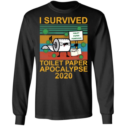 I survied toilet paper apocalypse 2020 shirt