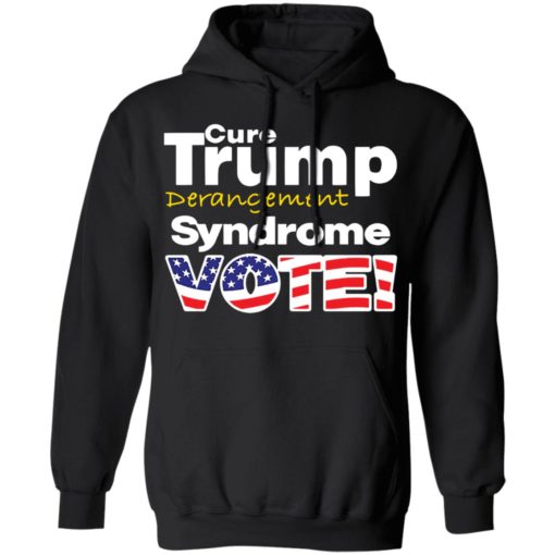 Cure Tr*mp derangement syndrome vote shirt