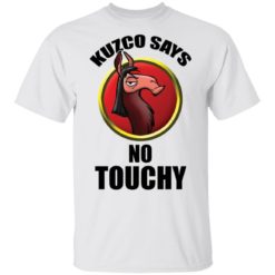 Kuzco says no touchy shirt