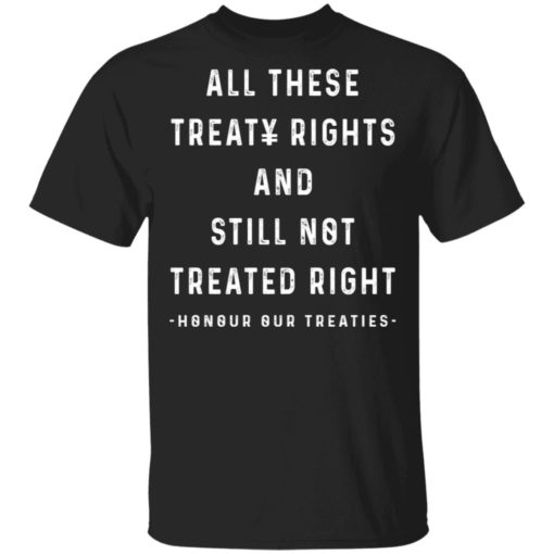 Jason Momoa All these treaty rights and still not treated right shirt