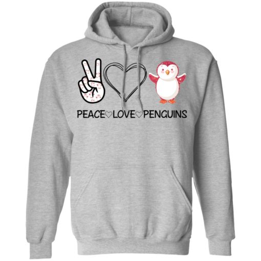 Peace Love Penguins shirt