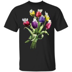 Elephant Tulip flowers shirt